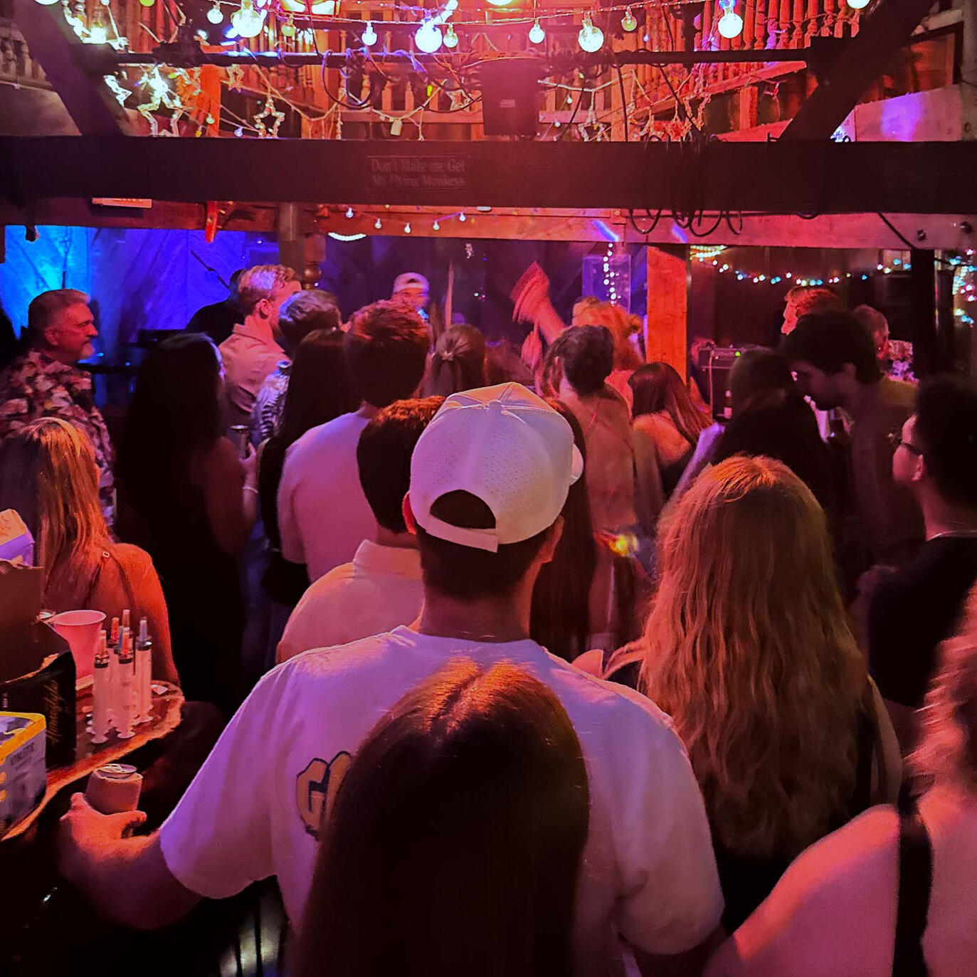 Untitled The Golden Weekends playing to a full dance floor at a Knoxville party.